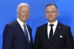 Spotkanie Andrzeja Dudy z Joe Bidenem