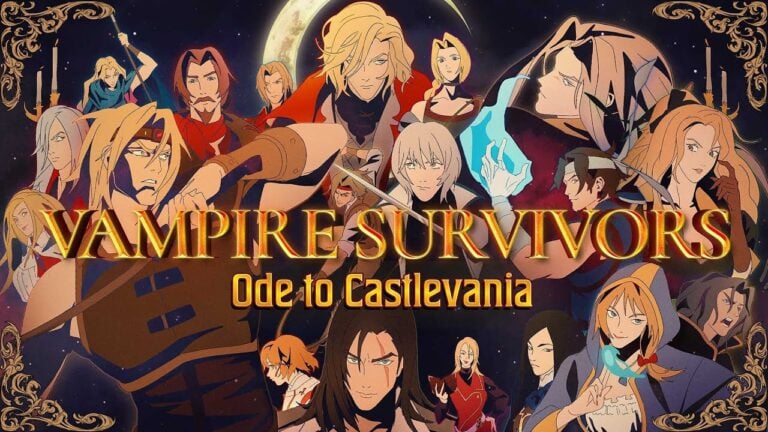 Nowy tytuł: "Vampire Survivors: Oda dla Castlevanii – premiera już w sierpniu"