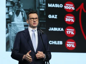 Morawiecki komentuje lata rządów Tuska: Lidl i Biedronka mogą wystąpić z pozwami