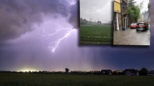 Powodzie i zalane tereny w południowej Polsce. Napotykane są znaczne trudności.