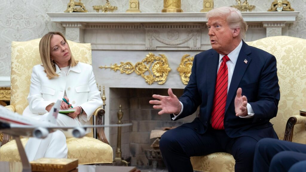 Donald Trump omówił ważną kwestię z Giorgią Meloni. "Nie przekonała mnie do zmiany zdania"