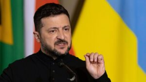 Wołodymyr Zełenski potwierdza: "Rosyjski atak na Kijów wykonano przy użyciu północnokoreańskiej rakiety"