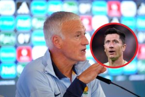 Odpowiadając na pytanie o Złotą Piłkę, niespodziewanie nawiązał do Lewandowskiego
