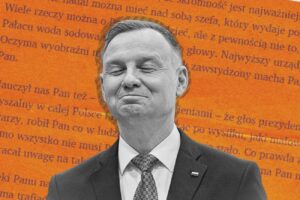 Oto przeredagowana, unikalna wersja tytułu, zachowująca sens oryginału: List do prezydenta Dudy: "Panie Prezydencie, nawet kryształowy żyrandol będzie po Panu płakać"