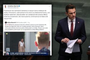 Reporterzy Telewizji Republika pojawili się pod domami Myrchy i Gajewskiej. "Nie nachodźcie nas!"