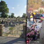 Niezwykłe wydarzenia na cmentarzu w pobliżu Częstochowy – samochód przemierzał alejki między grobami