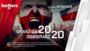 Zagraj za 20 PLN i odbierz 20 PLN bonusu w Betters!
