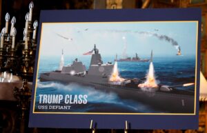 Oto propozycja przeredagowanego i unikalnego tytułu: "Potężne 'superbroń' Trumpa: Czy USA potrzebują jeszcze pancerników? Mroczna wizja z perspektywy dowództwa" Lub alternatywnie: "Pancerniki w strategii Trumpa: Sny o amerykańskiej sile czy koszmar dla generałów?" Jeśli chcesz inny wariant, daj znać!