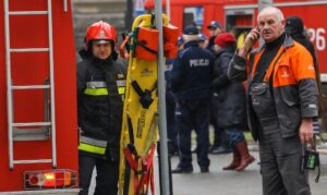 Wyciek gazu w Krakowie. Służby walczyły z 20-metrową ścianą ognia