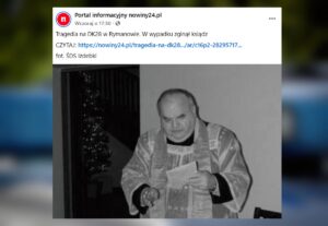 Śmiertelny wypadek na Podkarpaciu. Zginął ksiądz, parafianie żegnają duchownego